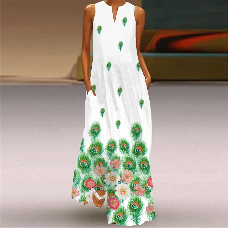 Street Fashion Urban - Gradiente flor 3d impressão sem mangas