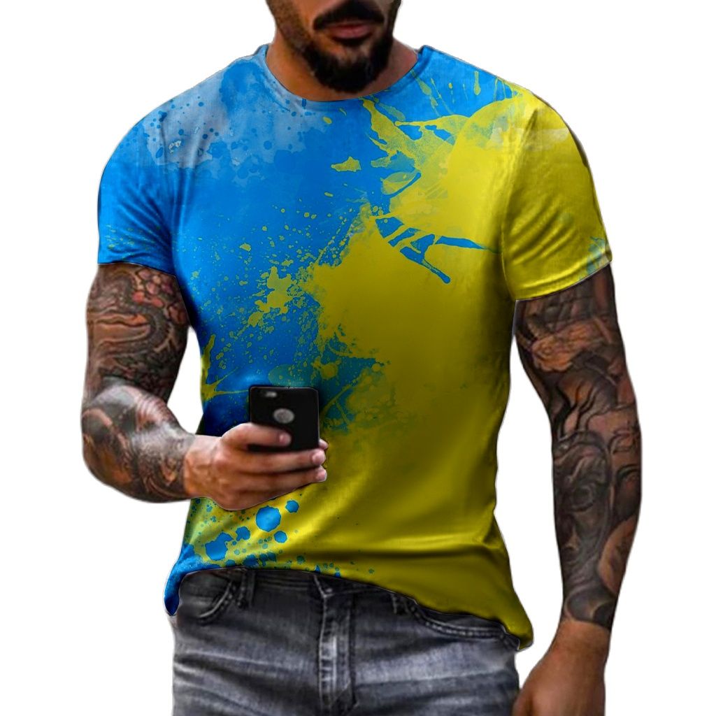 Street Fashion Graffiti - Camiseta retrô de graffiti masculina, blusa