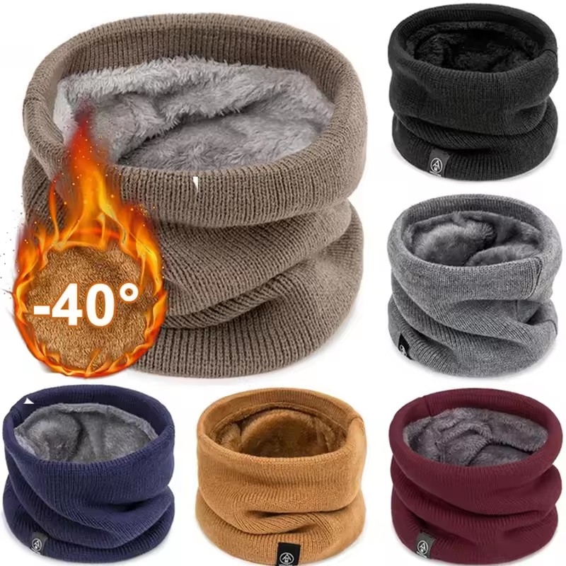 Street Fashion Gloves - Moda macio malha pescoço mais quente