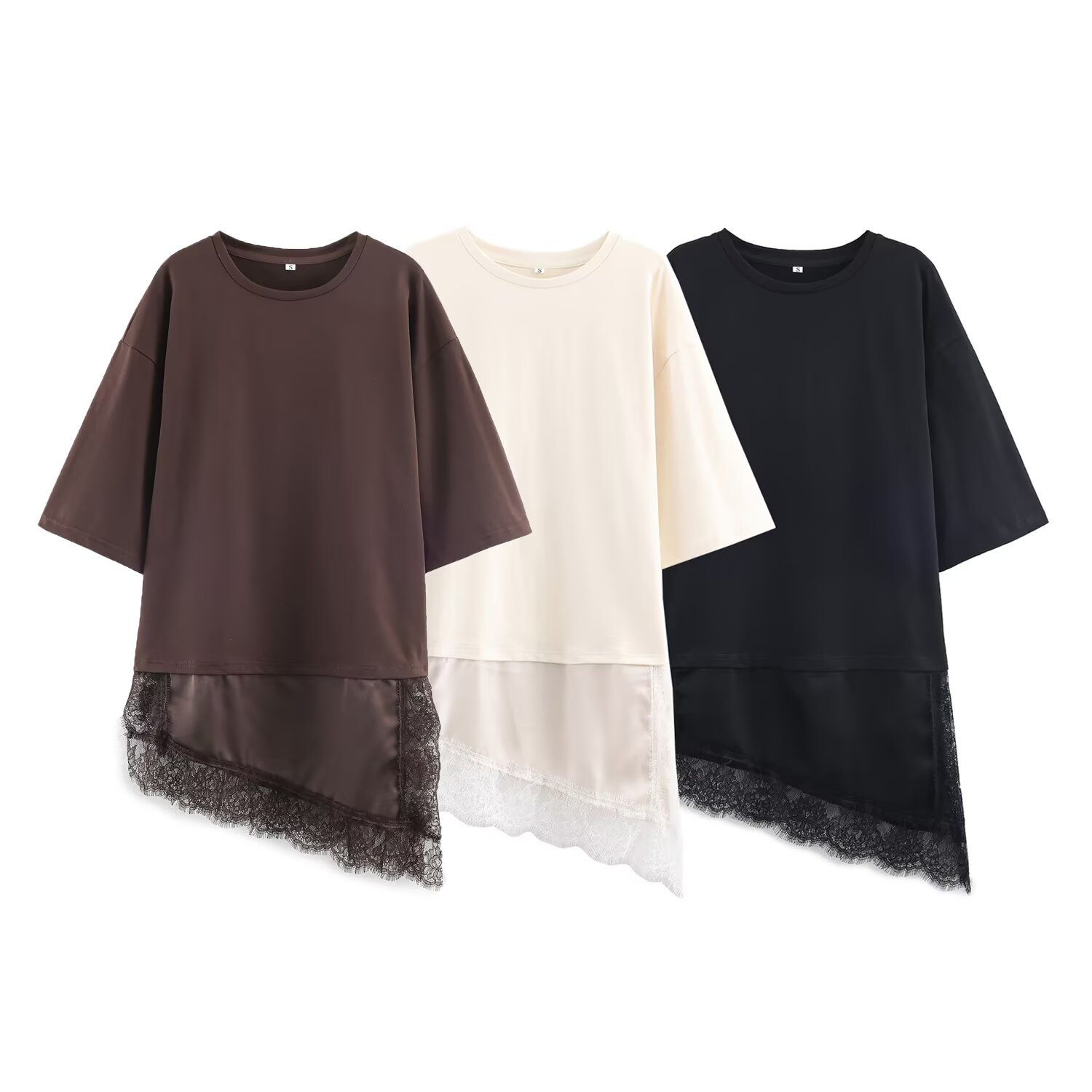 Longline Tee Oversized - Camiseta Feminina Oversized de Manga Curta