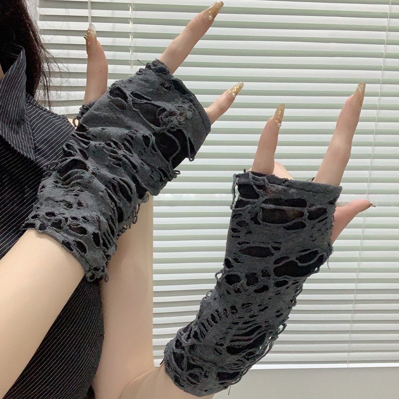 Luvas Curtas Sem Dedos Yueqiu  - Street Fashion Gloves avaliação e preço
