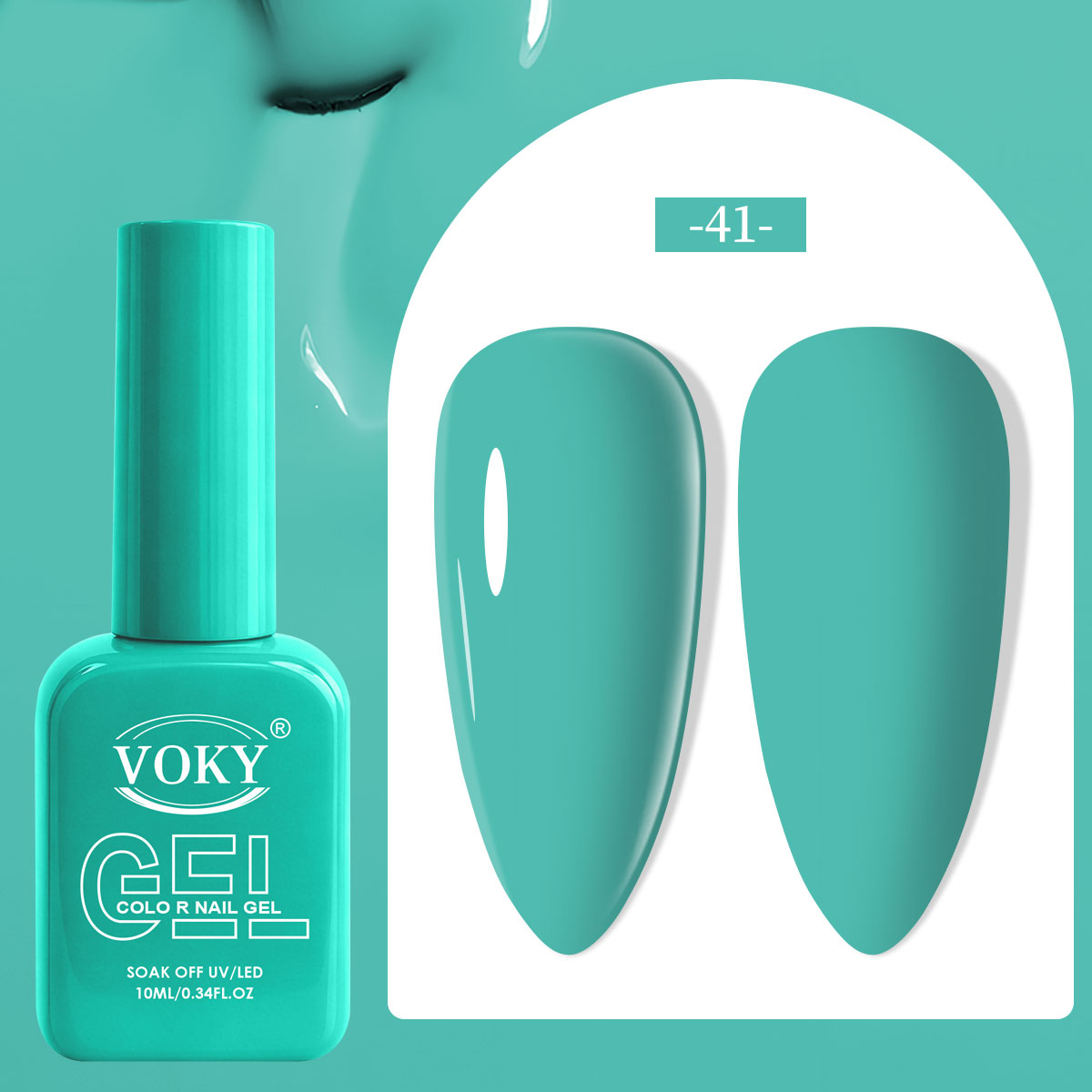 Esmalte em gel azul turquesa m - Street Fashion High End avaliação e preço