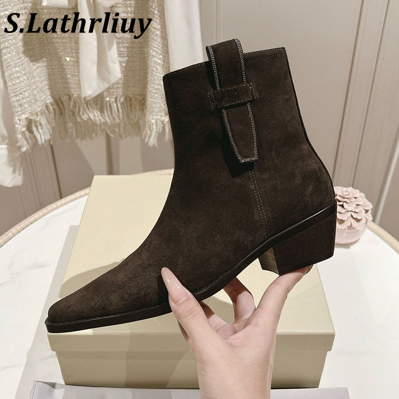 Botas curtas de couro genuíno  - Street Fashion Kids avaliação e preço