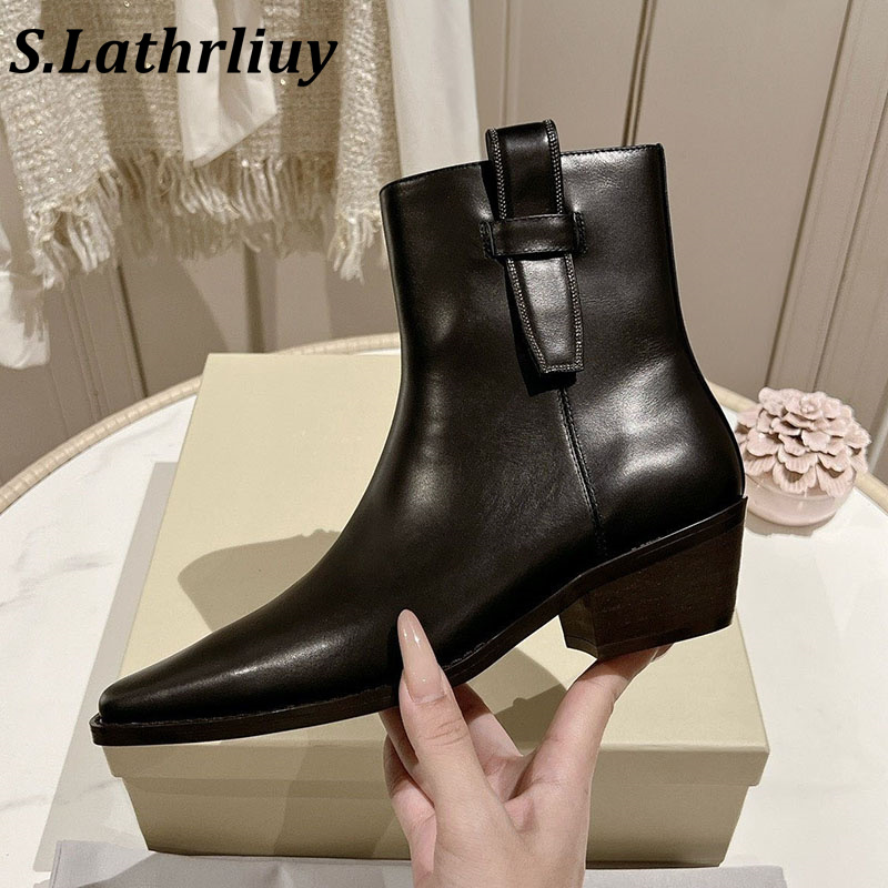 Botas curtas de couro genuíno  - Street Fashion Kids avaliação e preço