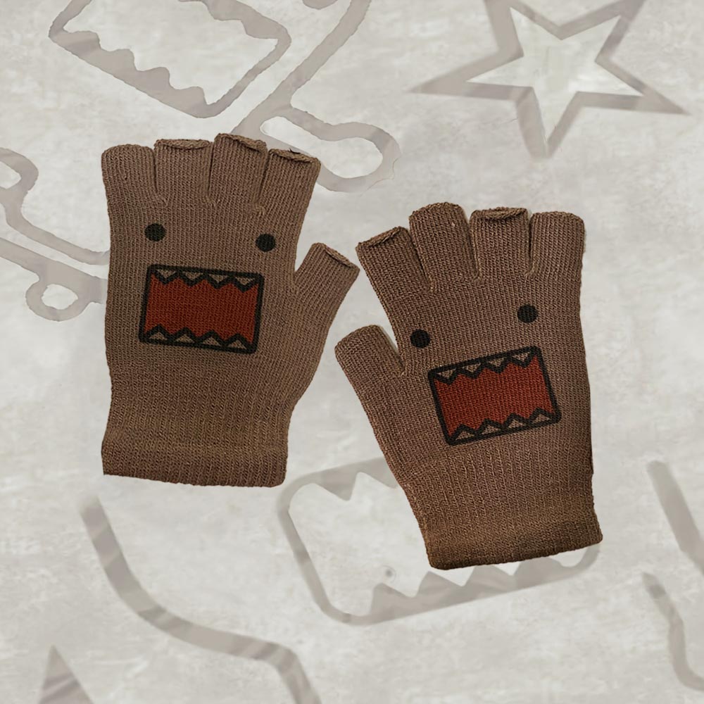 Original novo y2k impresso luv - Street Fashion Gloves avaliação e preço