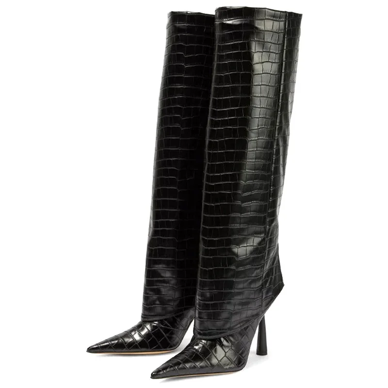 Eilyken 2027 Botas Femininas d - Street Fashion Designer avaliação e preço