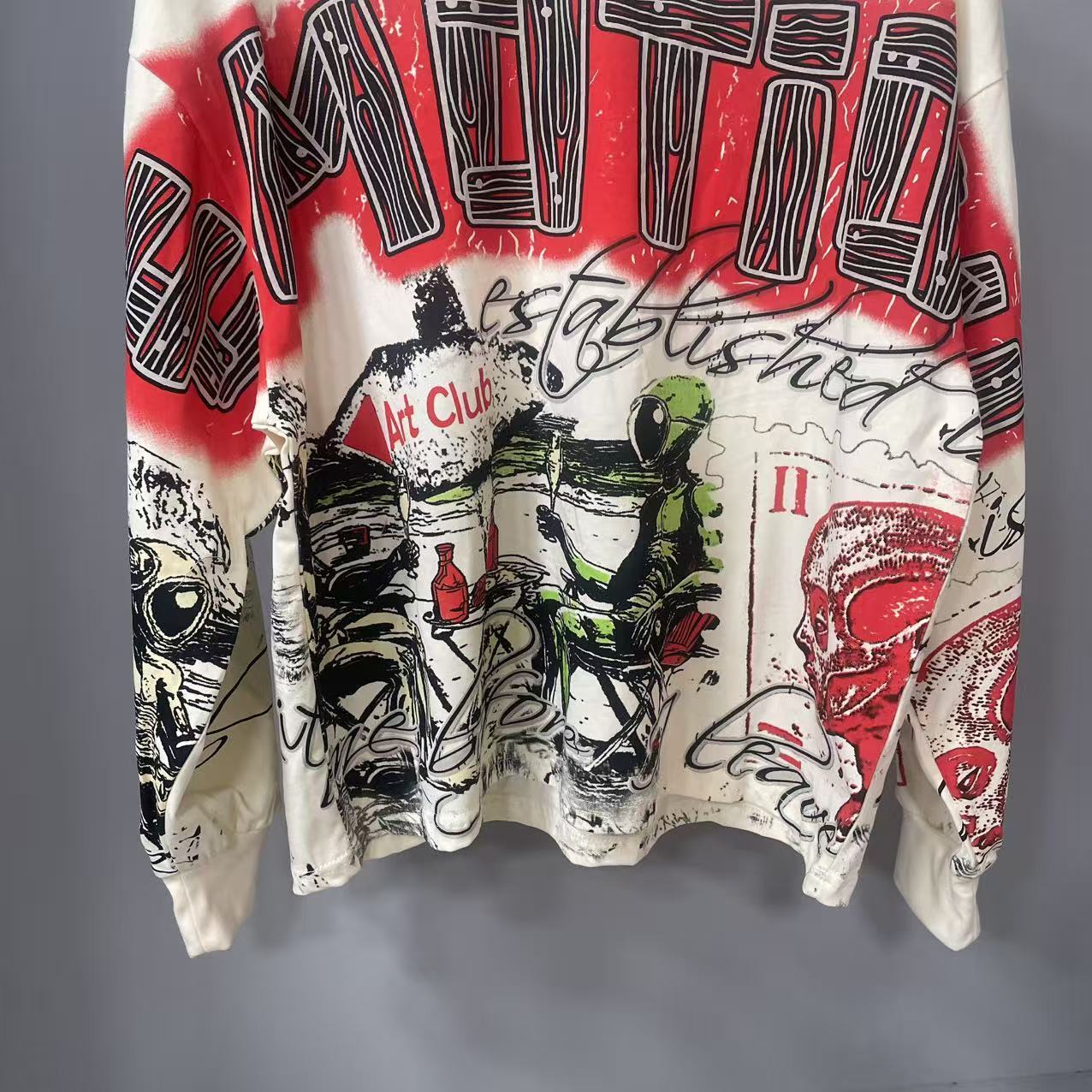 Camiseta de Manga Longa MIXED- - Street Fashion Designer avaliação e preço