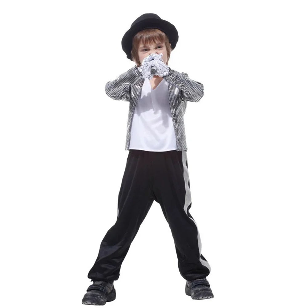 Menino michael jackson billie  - Street Fashion Gloves avaliação e preço
