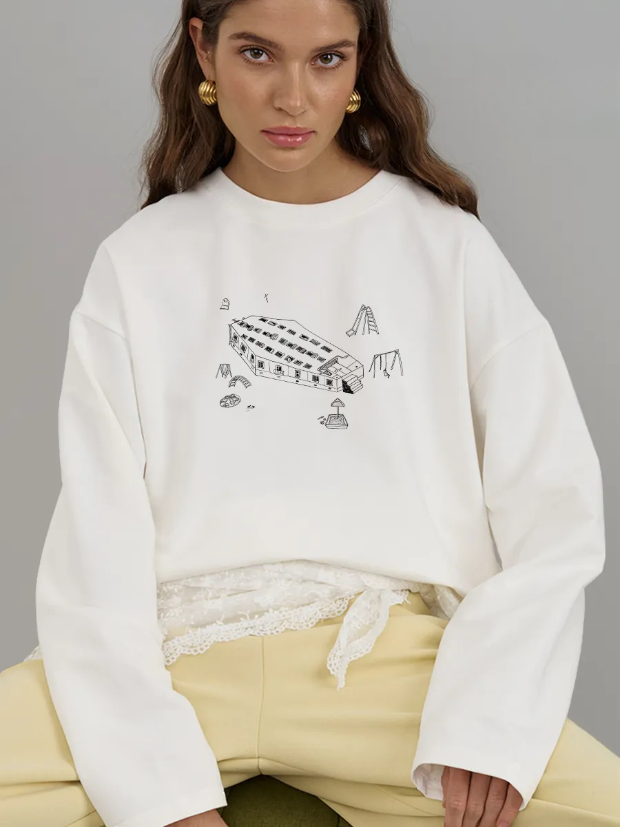 Camiseta feminina de algodão 1 - Longline Tee Oversized avaliação e preço