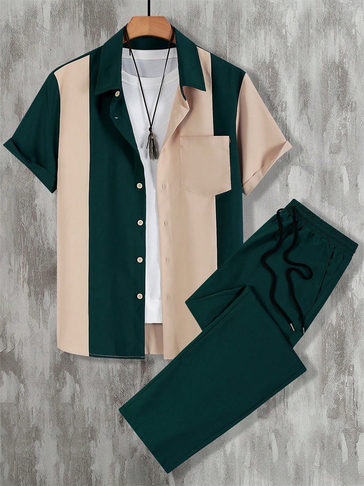 Conjunto de camisa de outono m - Street Fashion Urban avaliação e preço