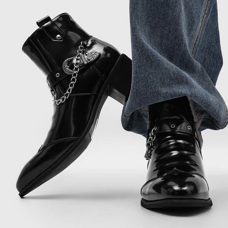 Botas Chelsea Masculinas Popul - Street Fashion High End avaliação e preço