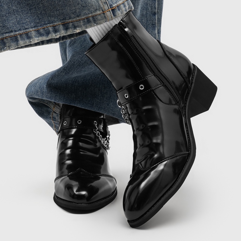 Botas Chelsea Masculinas Popul - Street Fashion High End avaliação e preço