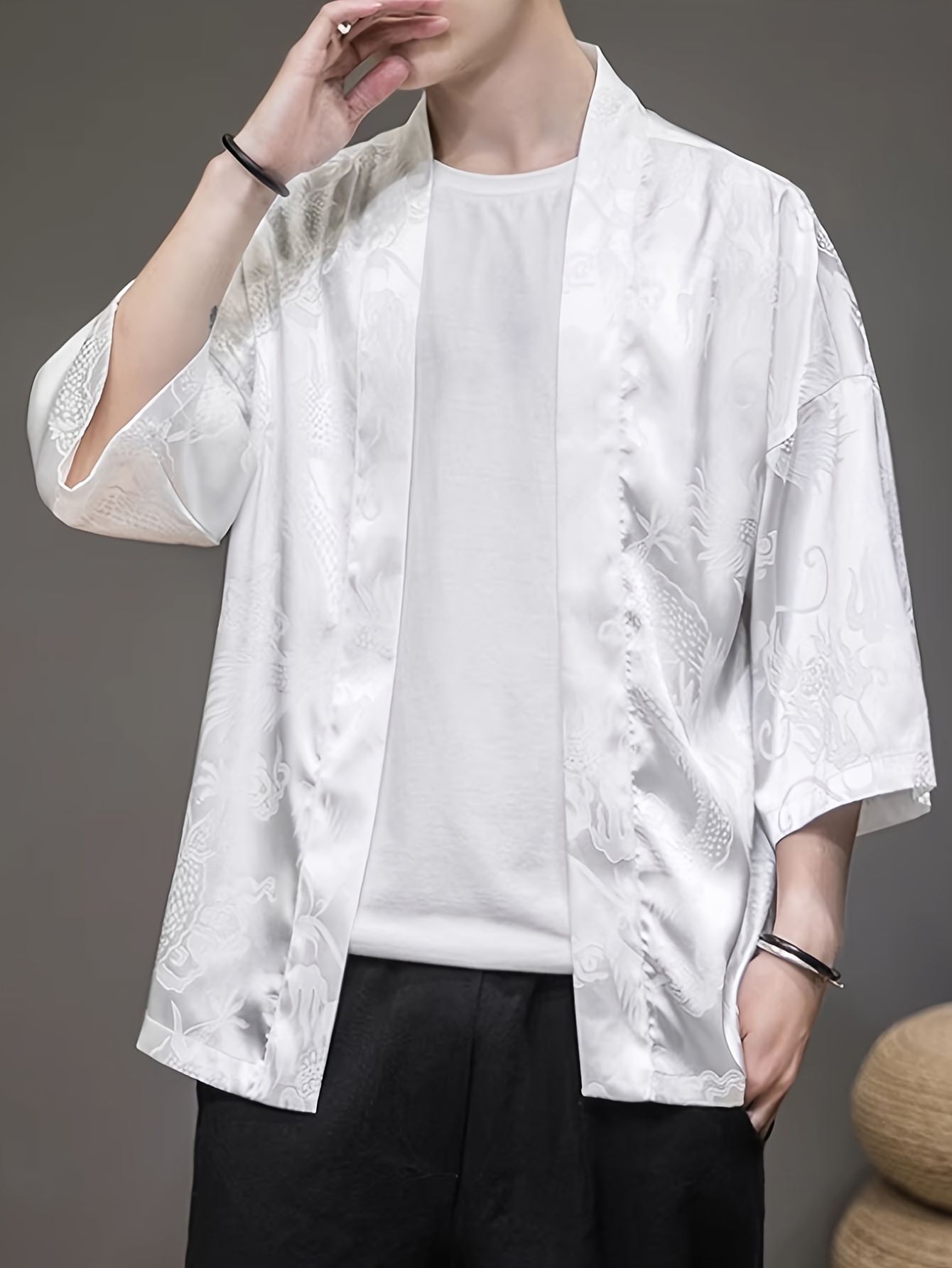 Kimono Masculino de Verão 2026 - Street Fashion Designer avaliação e preço