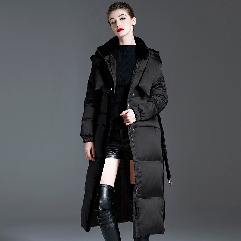 Casaco longo com capuz de pato - Street Fashion High End avaliação e preço