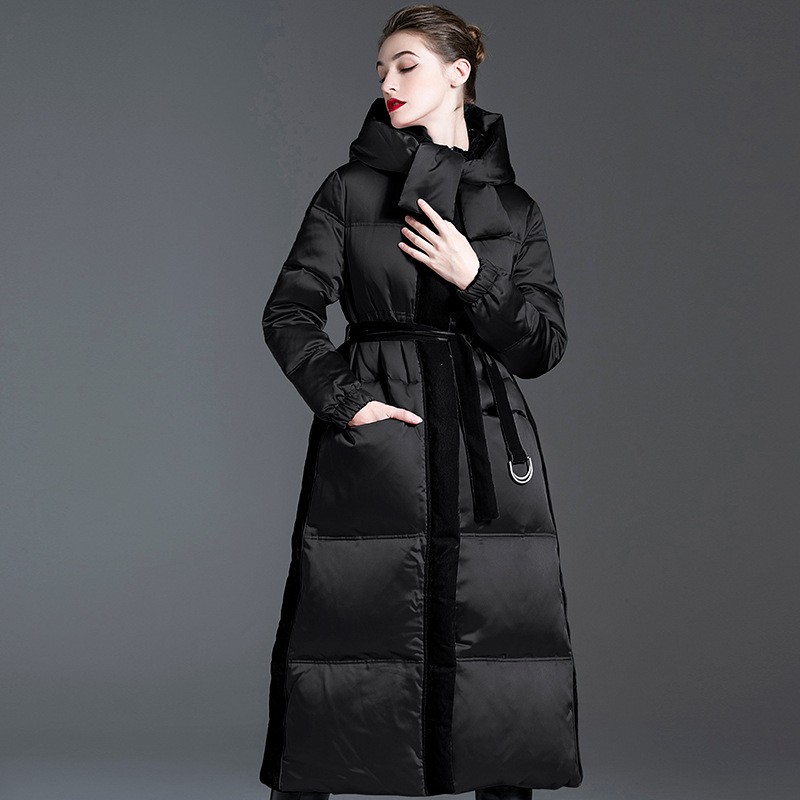 Casaco longo com capuz de pato - Street Fashion High End avaliação e preço