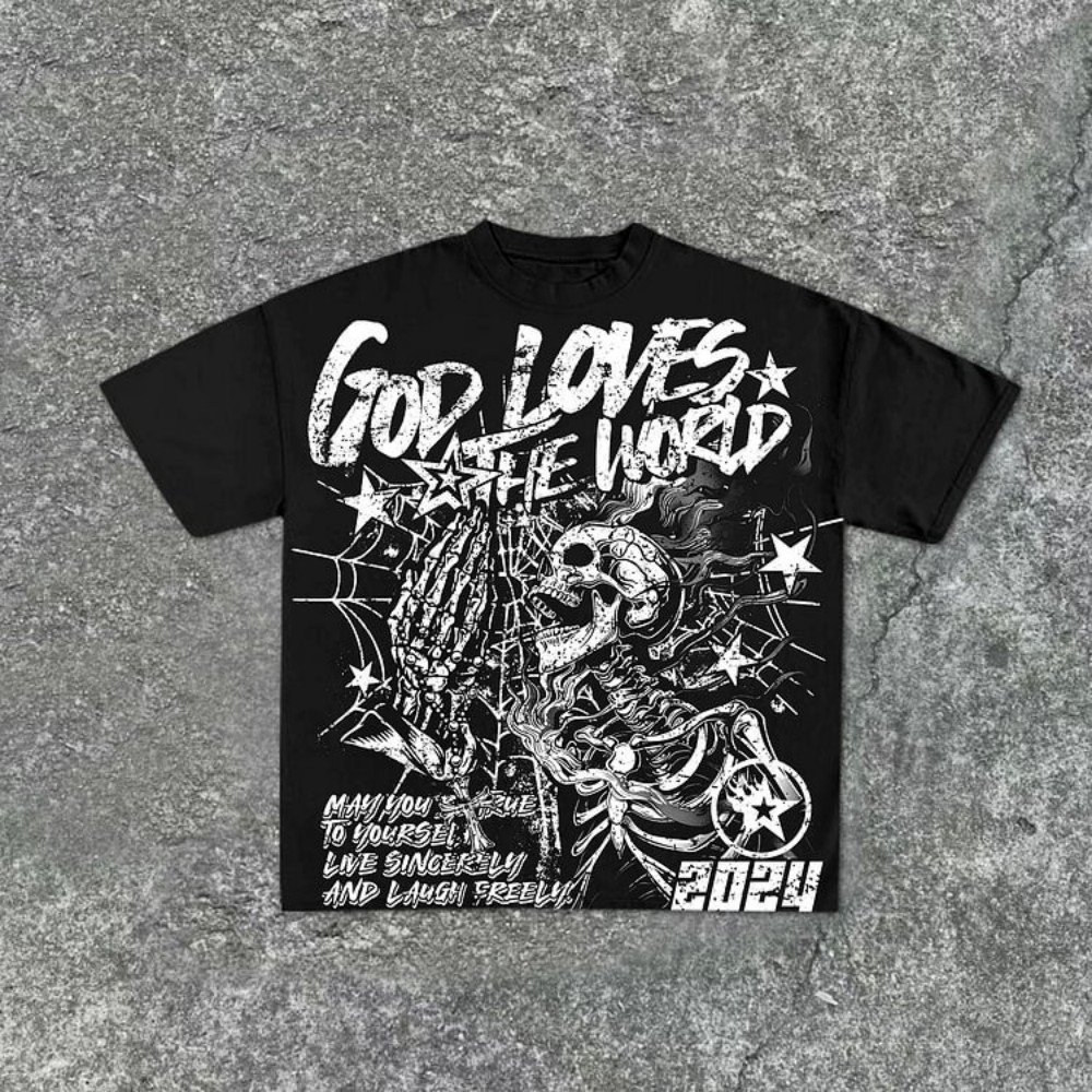 Moda nova masculina personaliz - Street Fashion Graffiti avaliação e preço