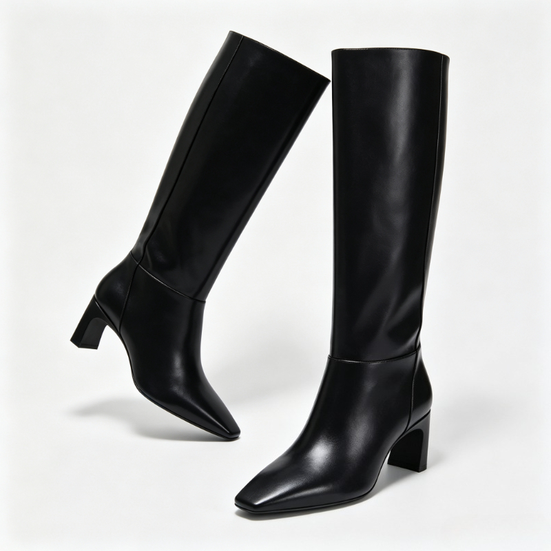 Botas Femininas de Couro com S - Street Fashion Designer avaliação e preço