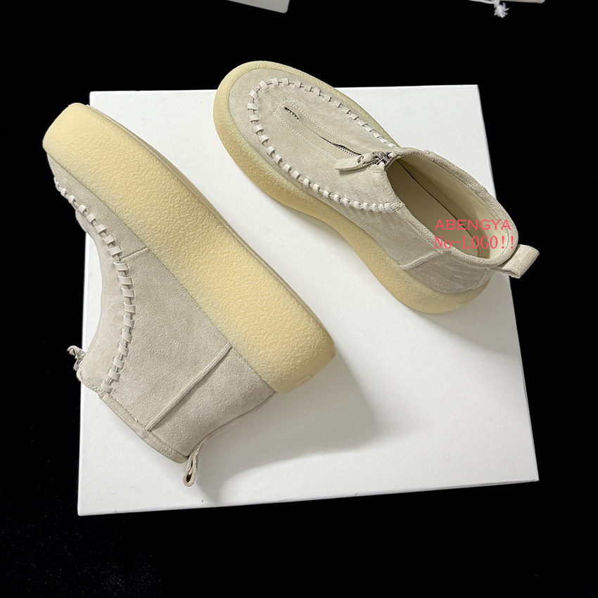 2025 inverno camurça botas de  - Street Fashion Kids avaliação e preço