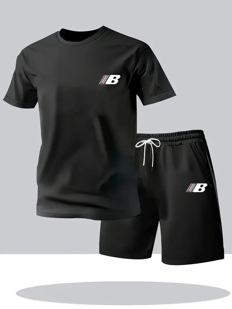 Conjunto de Verão Masculino co - Street Fashion Urban avaliação e preço