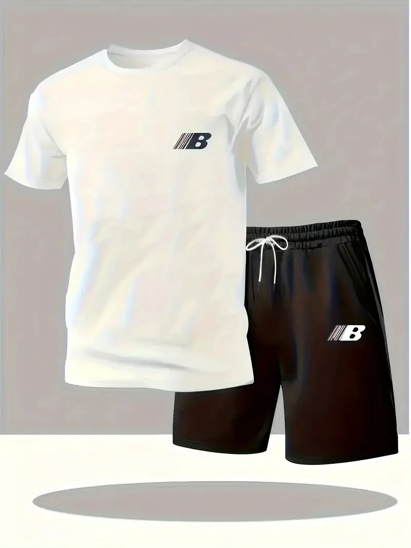 Conjunto de Verão Masculino co - Street Fashion Urban avaliação e preço