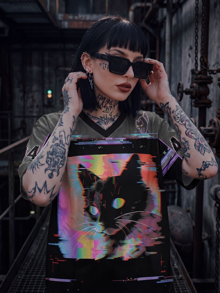 Nova Camiseta 2026 de Manga Cu - Street Fashion Theme avaliação e preço