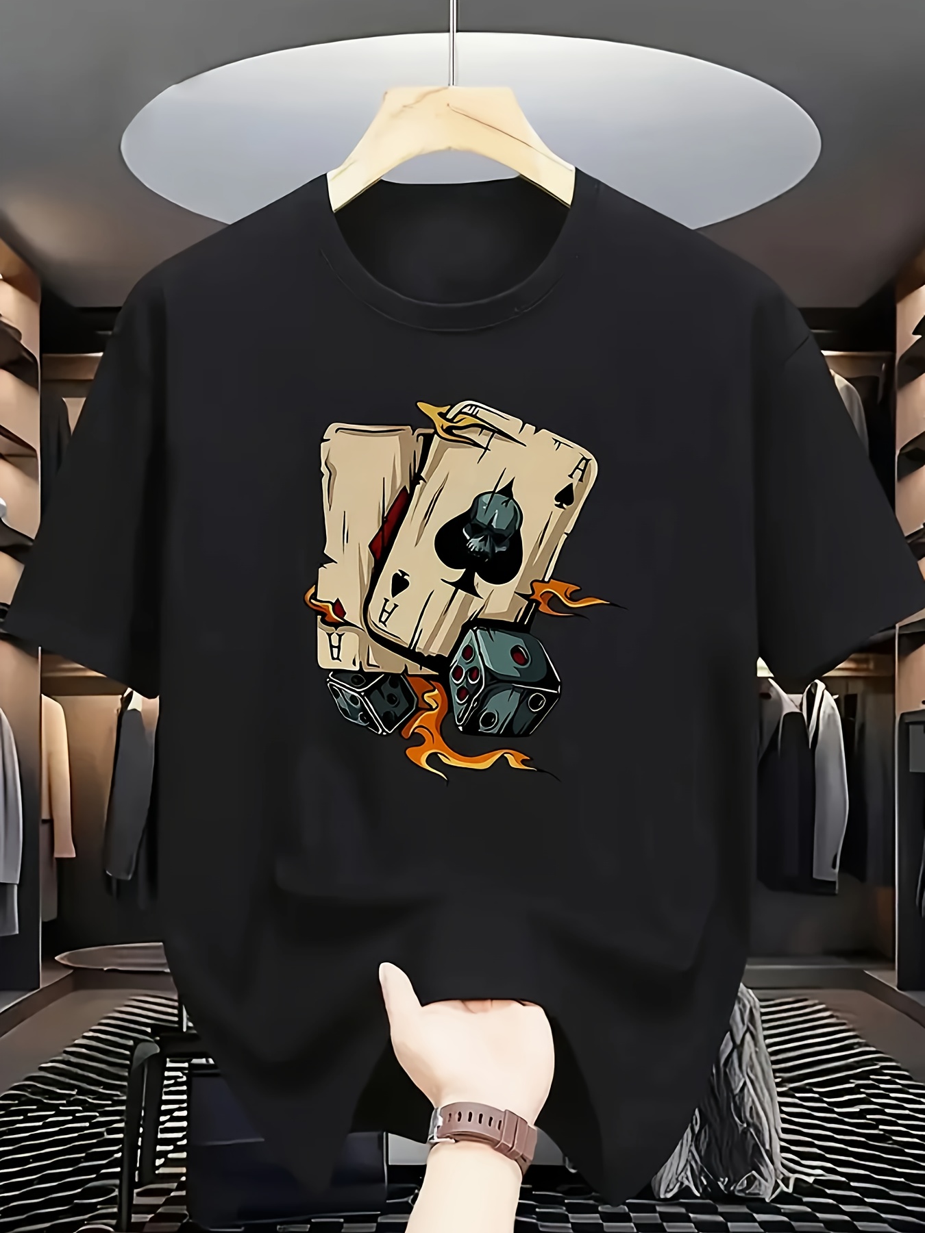Camiseta Gráfica Casual Mascul - Street Fashion Urban avaliação e preço