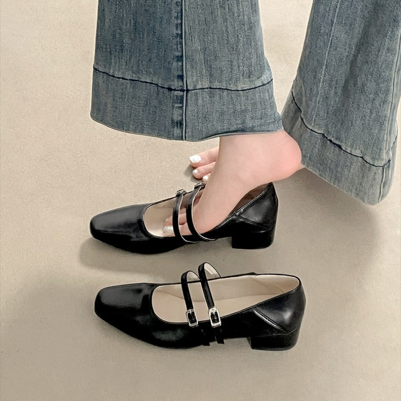 Sapatos Femininos Mary Jane de - Street Fashion Lady avaliação e preço