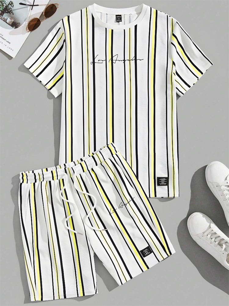 Verão 3d listrado impresso con - Street Fashion Urban avaliação e preço
