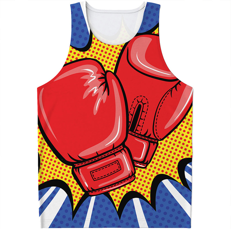 Luvas de Boxe masculinas 3D Im - Street Fashion Gloves avaliação e preço