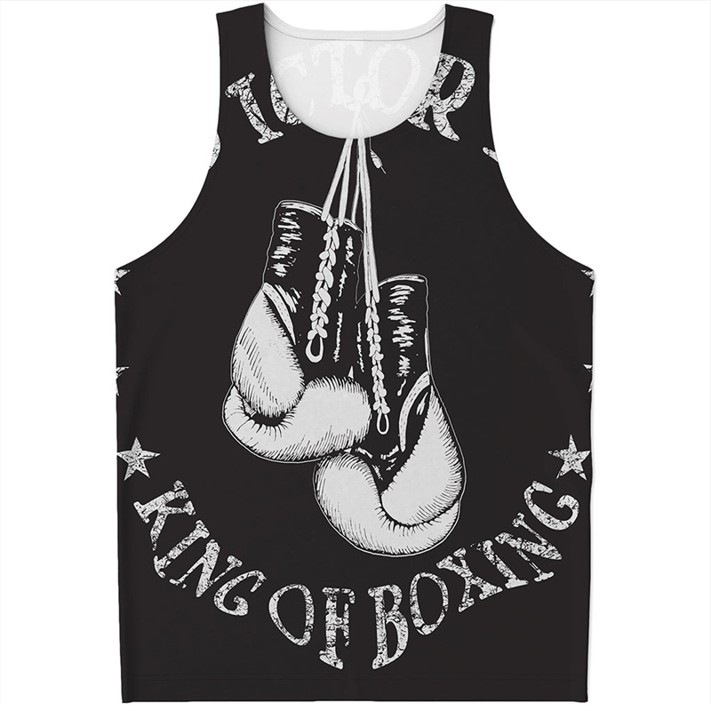 Luvas de Boxe masculinas 3D Im - Street Fashion Gloves avaliação e preço