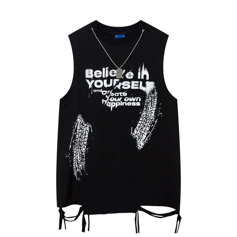 Camisetas sem mangas masculina - Street Fashion Graffiti avaliação e preço