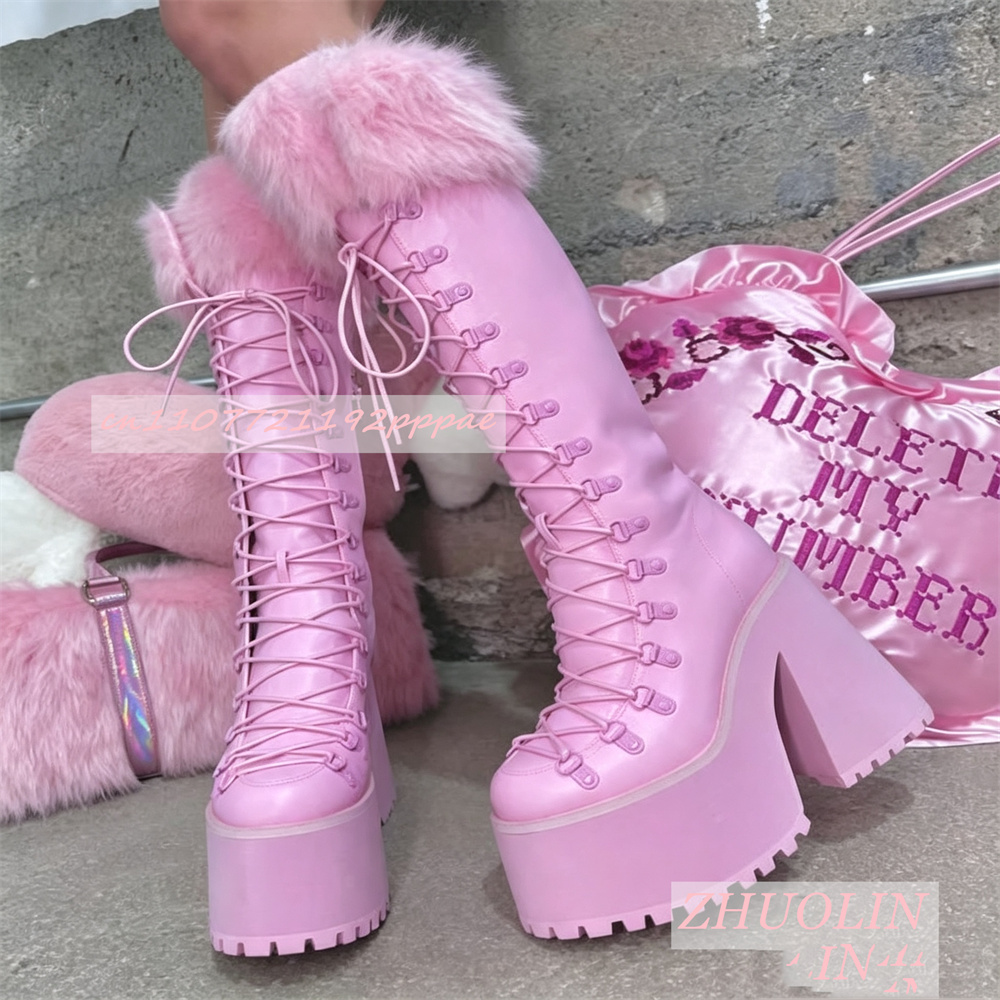 Botas Femininas de Plataforma  - Street Fashion Lady avaliação e preço